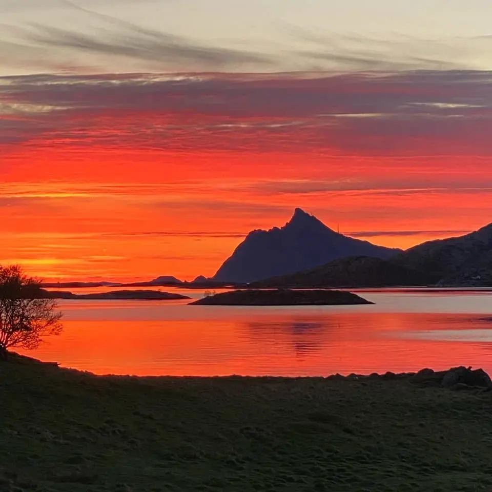 Solnedgang